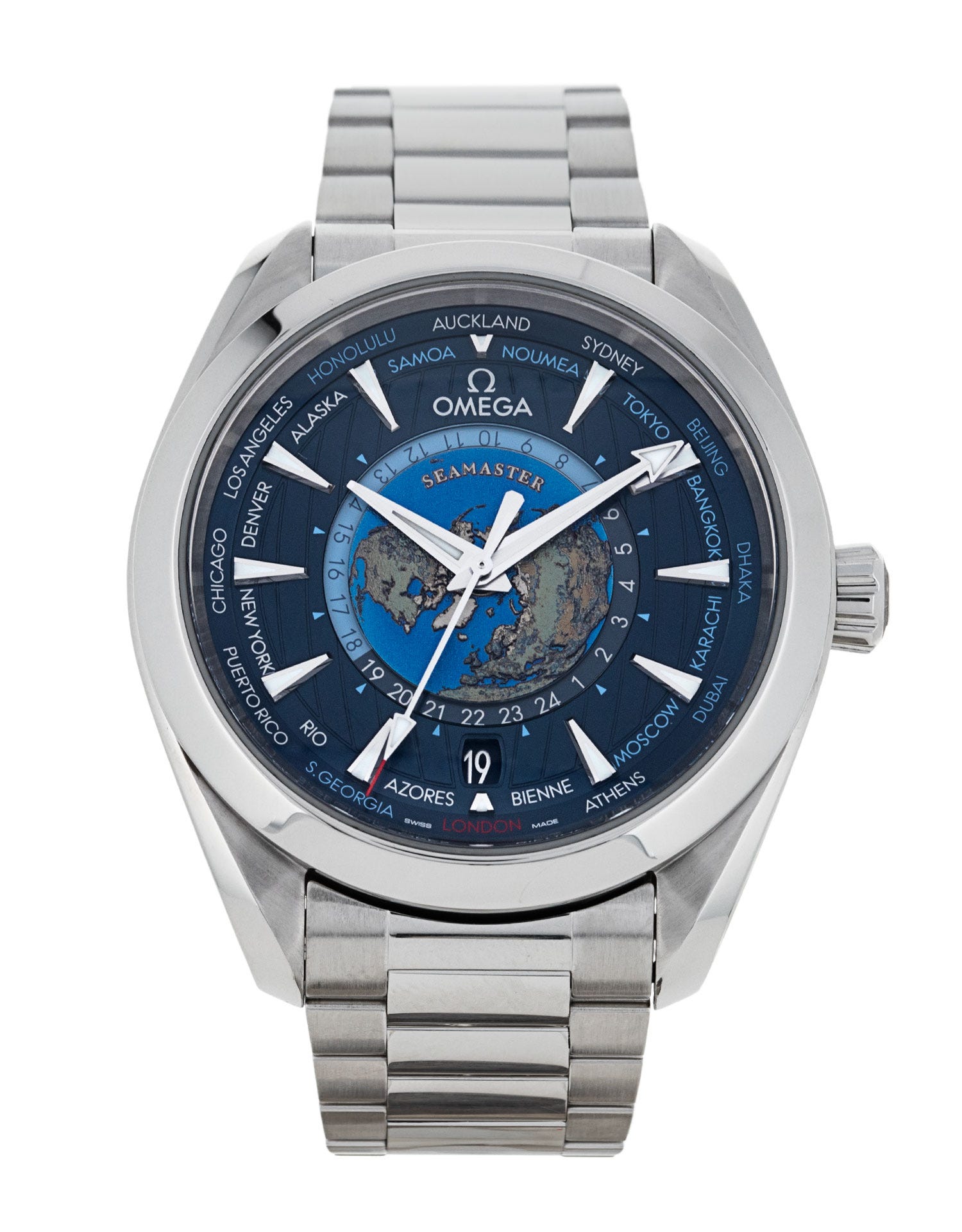 Montre Omega Aqua Terra 150m GMT d'occasion