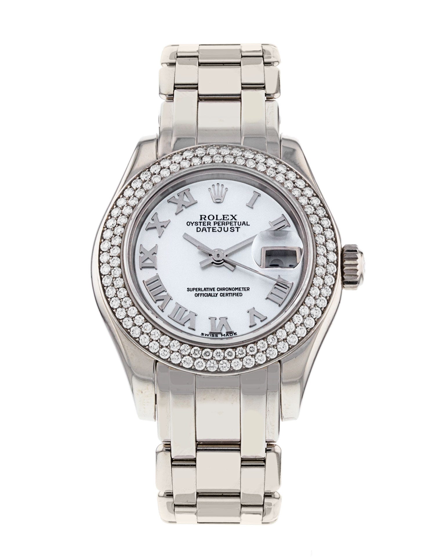 Montre Rolex Pearlmaster d'occasion