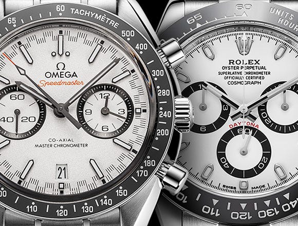 Banc D'essai : Omega Speedmaster Vs Rolex Daytona