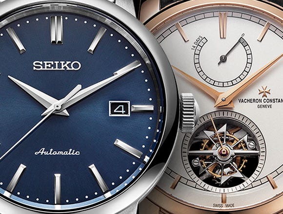 Examen : Une Montre à 250 £ vs 250 000 £